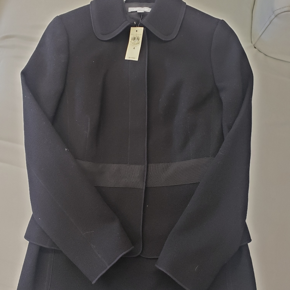 Ann Taylor blazer and skirt